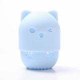 1Pcs Kitten Silicone Powder Puff