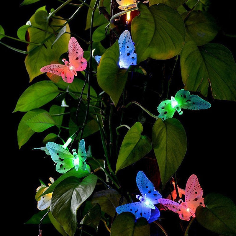 Garden Solar Lamp Butterfly