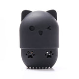 1Pcs Kitten Silicone Powder Puff