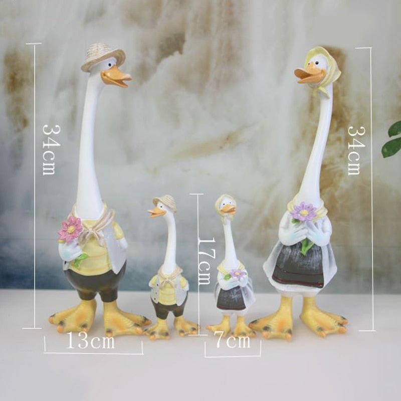 Garden Statue Resin Duck Craft