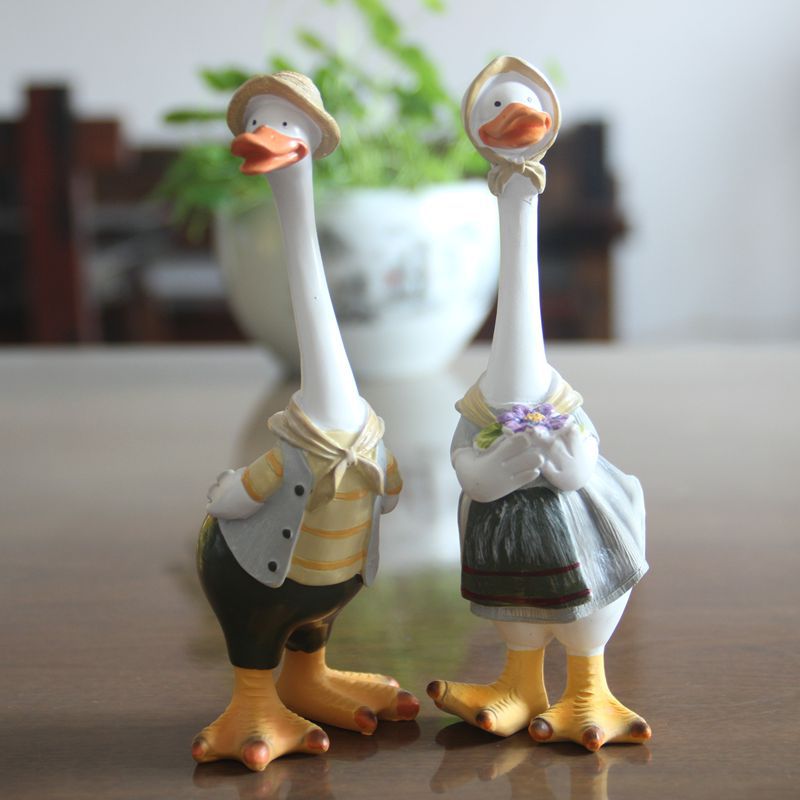 Garden Statue Resin Duck Craft