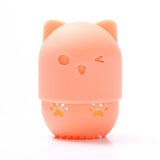 1Pcs Kitten Silicone Powder Puff