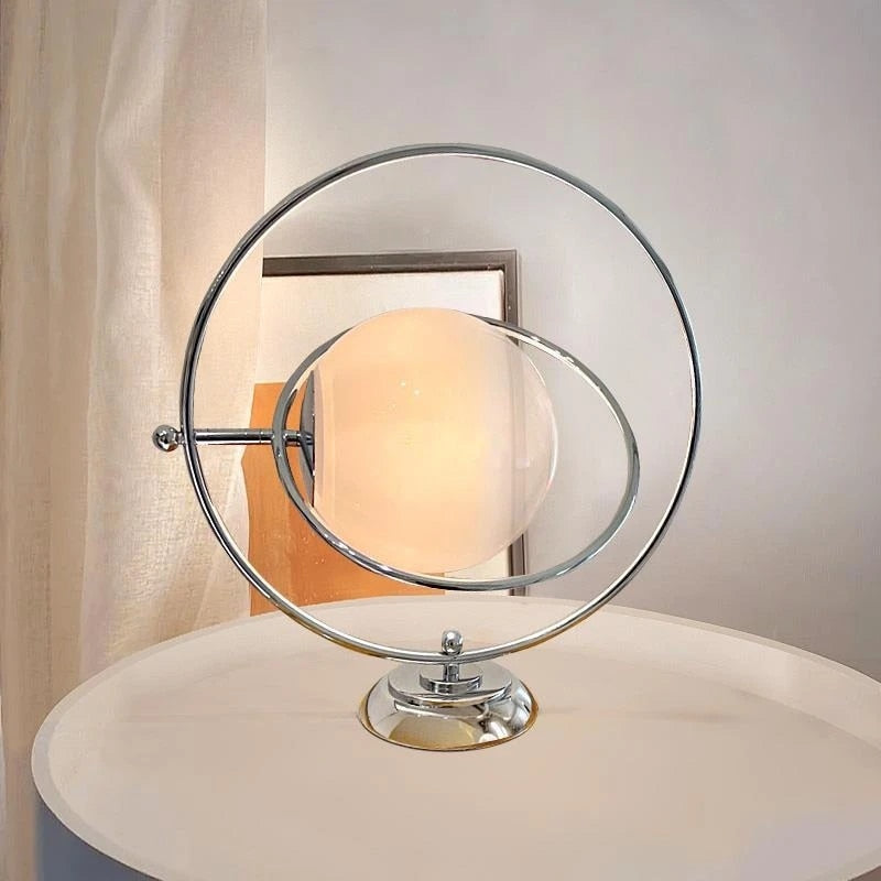 Chrome Table Lamp