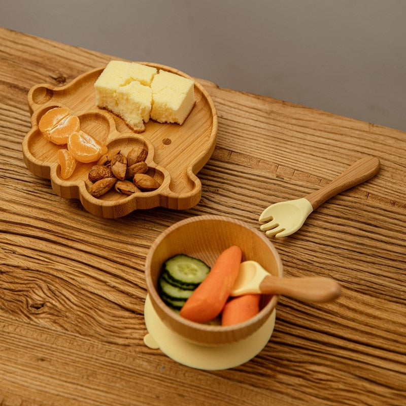 3Pcs Wooden Dinner