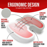 Ergonomic Memory Cotton Office Cushion