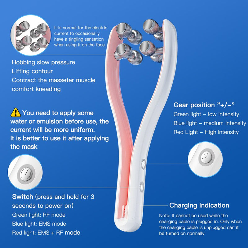 EMS Face Lifting Roller