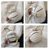 Hot Selling Ladies Spherical Bag Personality Basketball