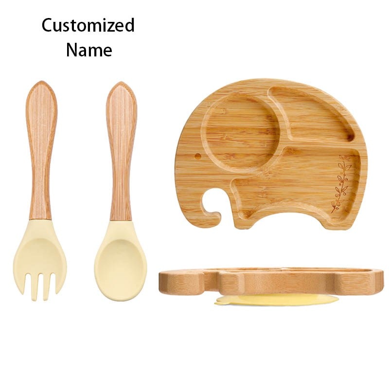 3Pcs Wooden Dinner