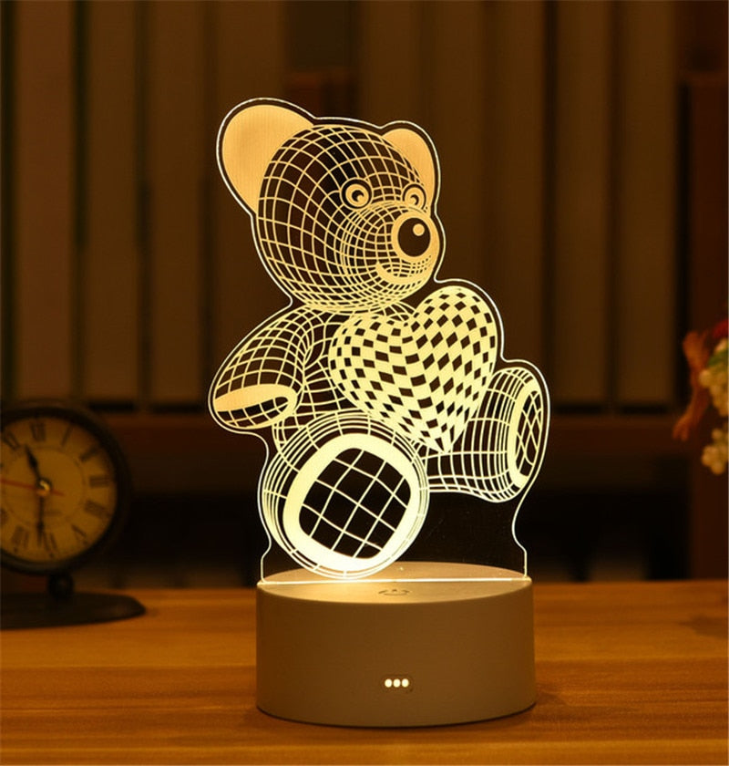 3D Lamp Acrylic