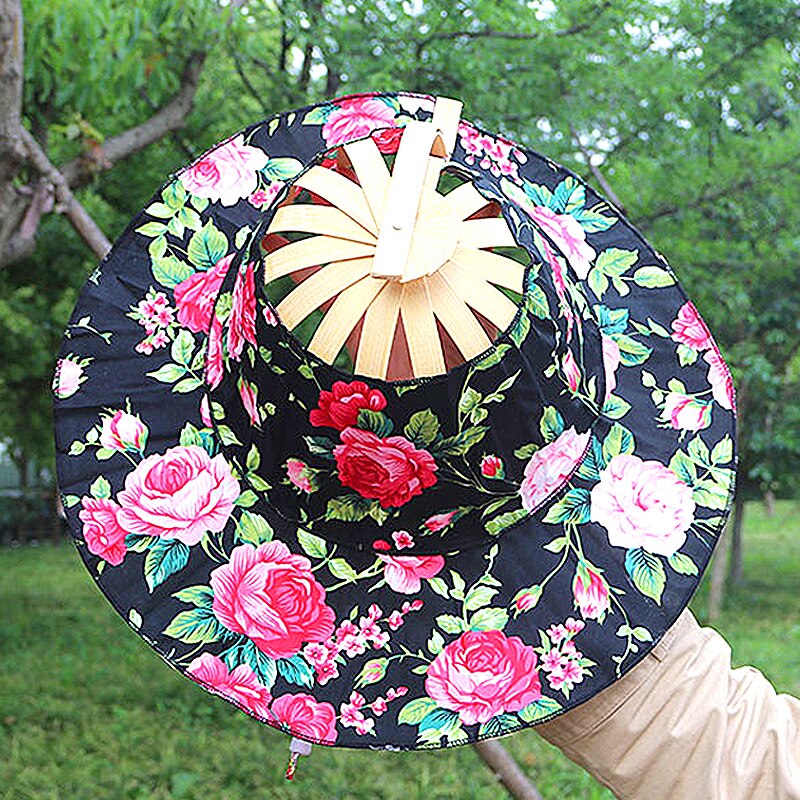 Fashionable Bamboo Fan Hat