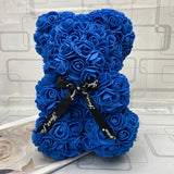 Artificial Flowers 25cm Rose Bear Girlfriend