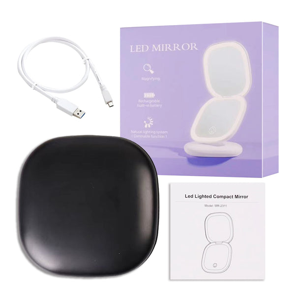 Mini Compact Led Makeup Mirror