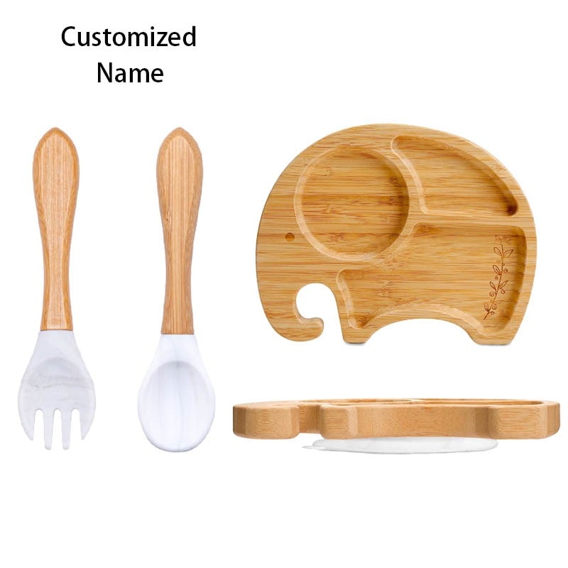 3Pcs Wooden Dinner