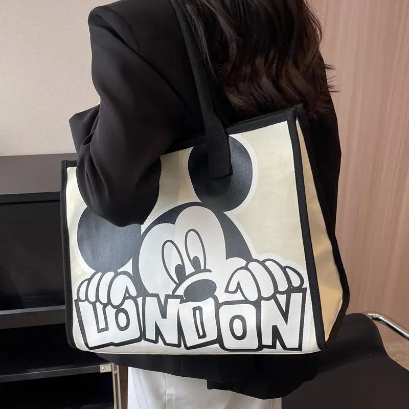 New Disney  Mickey Canvas Bag Women's