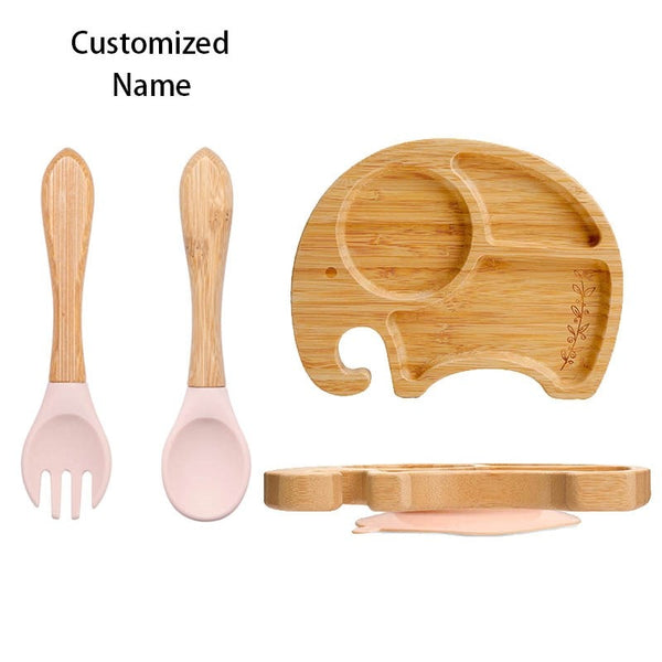 3Pcs Wooden Dinner