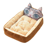 Cute Pet Winter Cat Bed