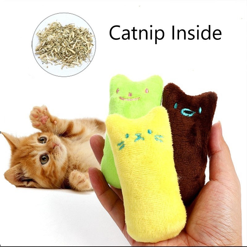 Teeth Grinding Catnip Toys Funny