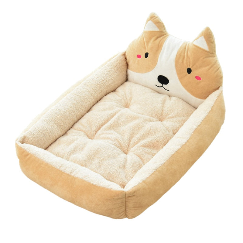 Cute Pet Winter Cat Bed