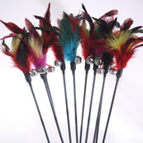 Cat Toy Feather Stick Toy For Cats Kittens