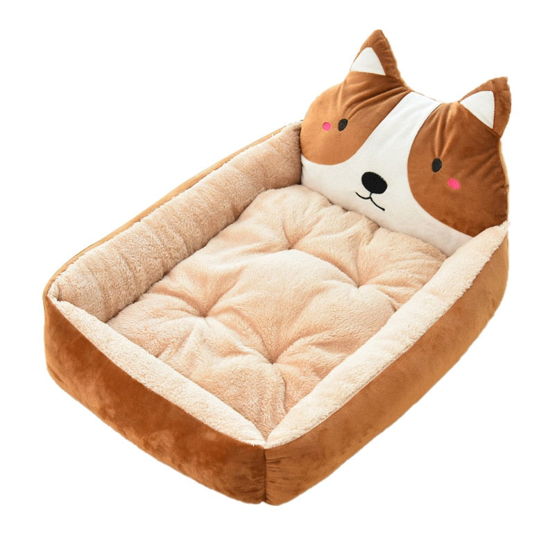 Cute Pet Winter Cat Bed