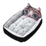 Cute Pet Winter Cat Bed