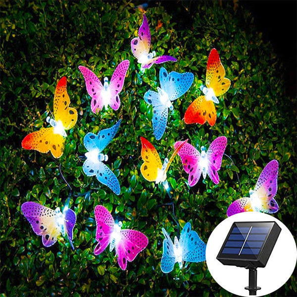 Garden Solar Lamp Butterfly