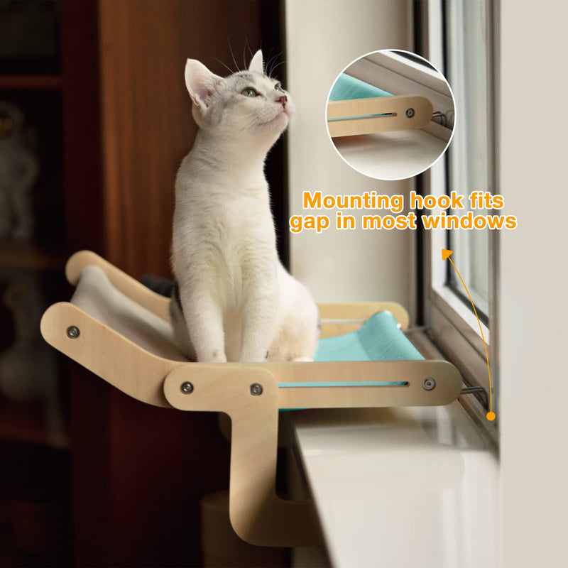 Cat Window Perch Wooden