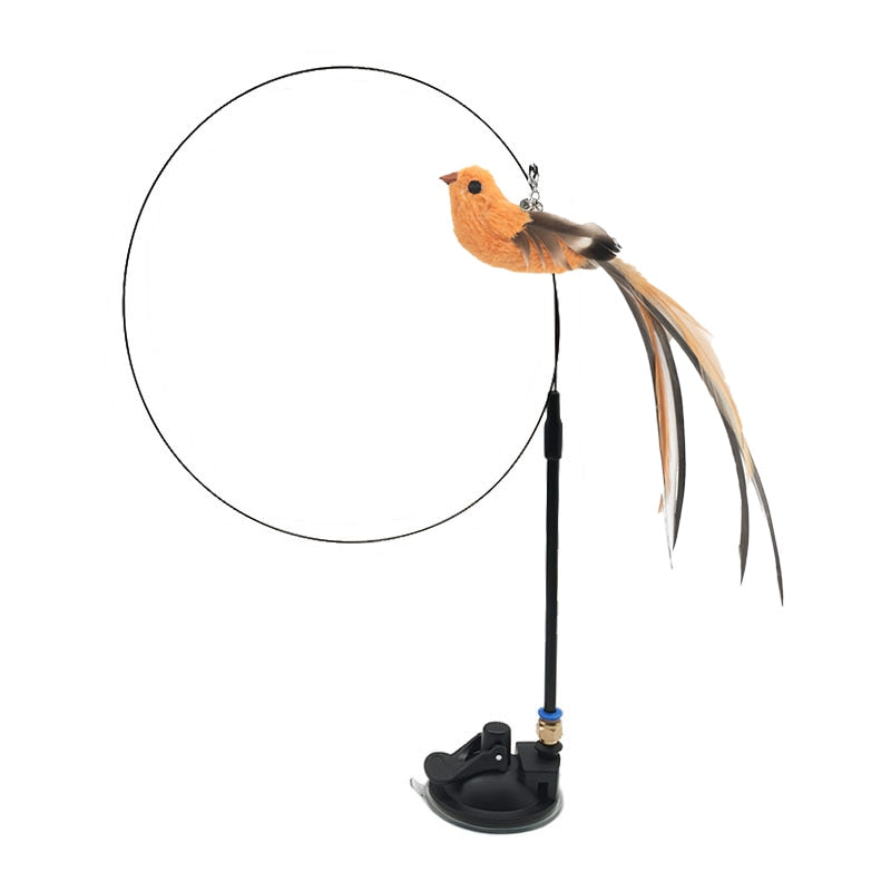 Simulation Bird interactive Cat Toy