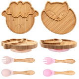 3Pcs Wooden Dinner