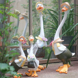 Garden Statue Resin Duck Craft