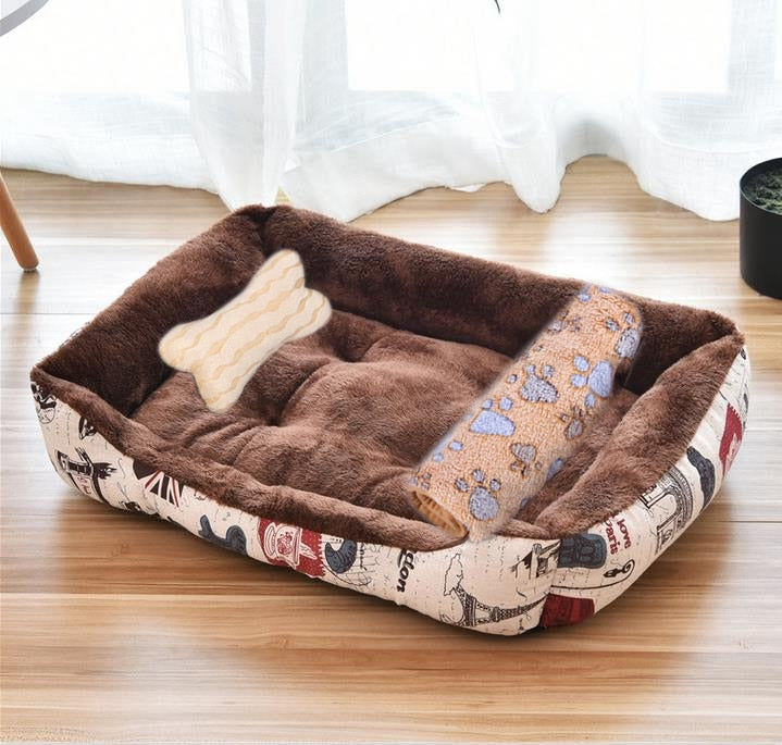 Pet Large Dog Bed Warm
