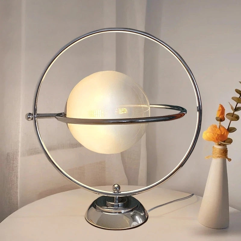 Chrome Table Lamp