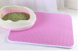 Pet Cat Litter Mat Double Layer