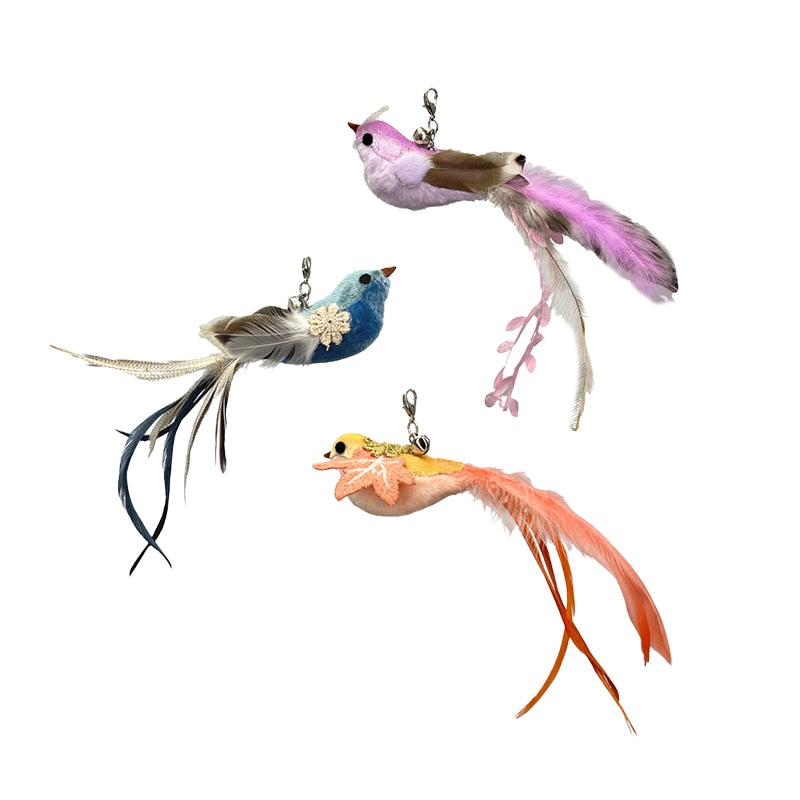 Simulation Bird interactive Cat Toy